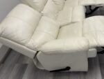 Vaalea nahkainen sohva / recliner-sohva 🚚🚚🚚 Ilmainen toimitus 🚚🚚🚚 - Image 7