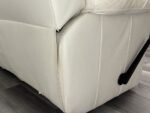 Vaalea nahkainen sohva / recliner-sohva 🚚🚚🚚 Ilmainen toimitus 🚚🚚🚚 - Image 9